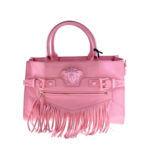 pink versace bag.